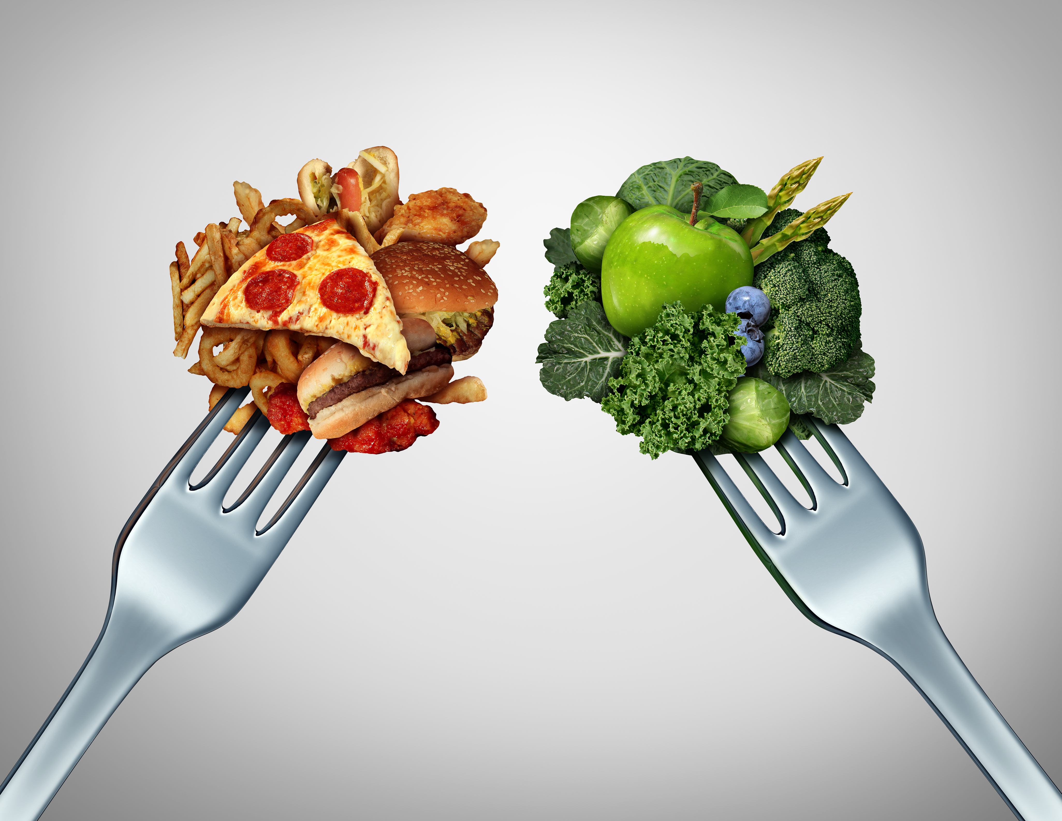 Овощи фаст фуд. Питание. Здоровые и нездоровые продукты. Неправильное питание. Здоровое и вредное питание.