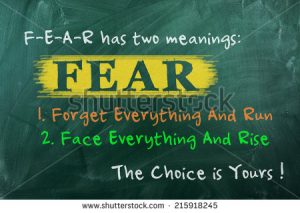 definition of fear
